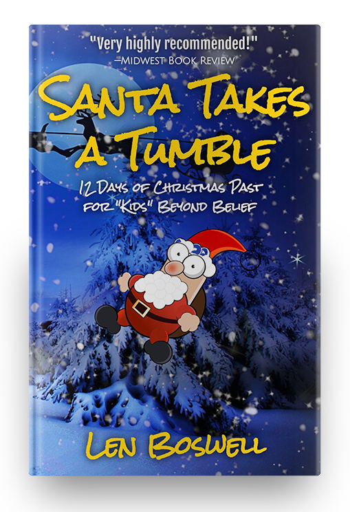 Santa takes a tumble 3D PPBK